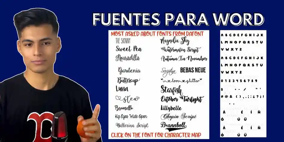 Inicio - Imagen 3 Fuentes de Dafont: Cómo Instalarlas y Usarlas en Word, Excel y PowerPoint