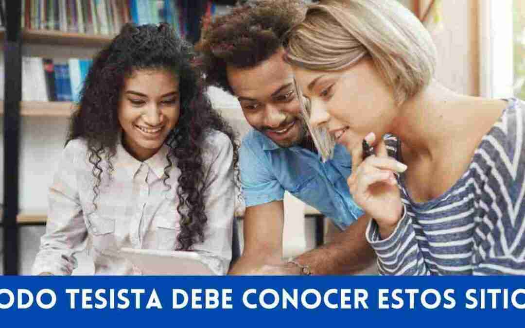 Inicio - Imagen 10 Las Mejores Páginas Gratis para Investigar tu Tesis Universitaria