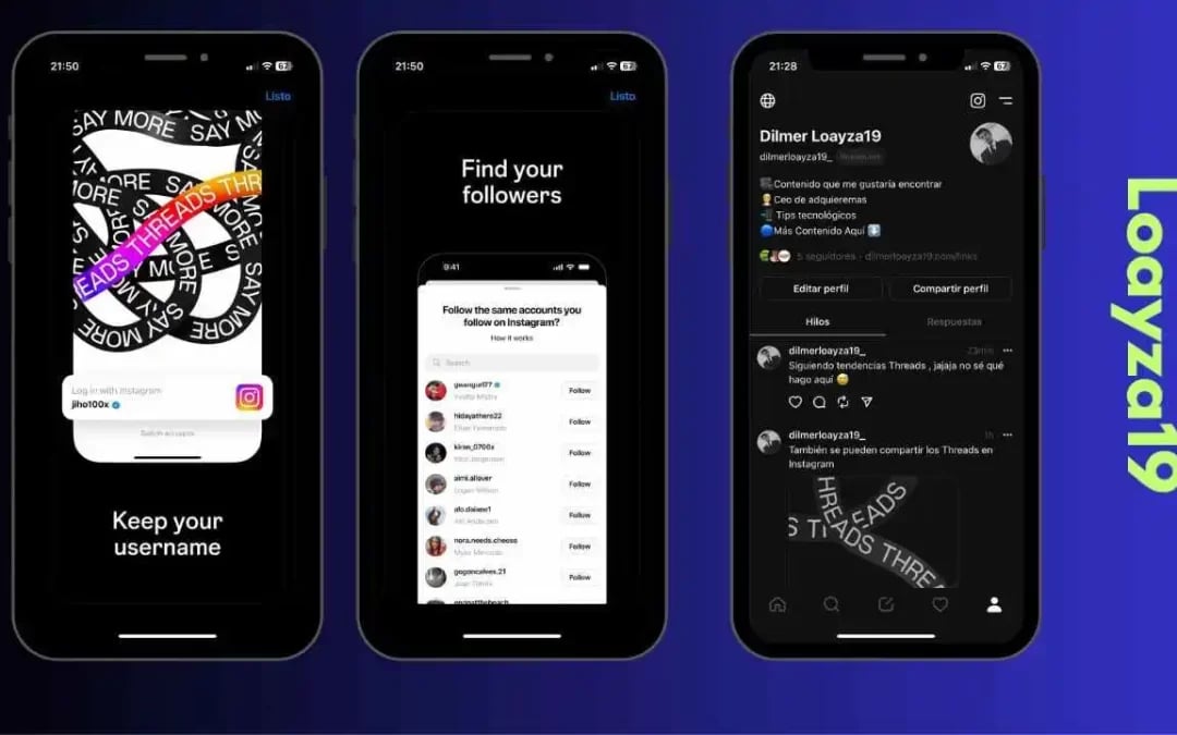 Inicio - Imagen 16 Threads de Instagram está disponible Perú 2023