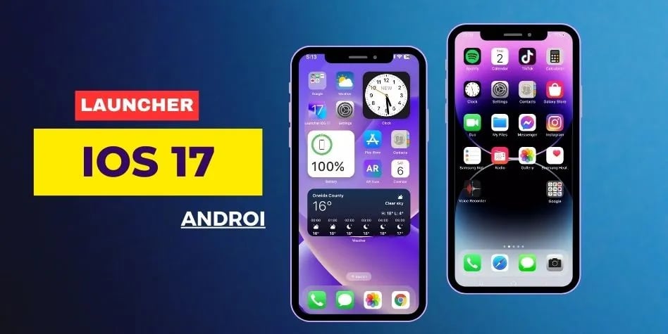 Inicio - Imagen 4 Convierte tu Android en estilo iOS con iOS Launcher: iOS 17