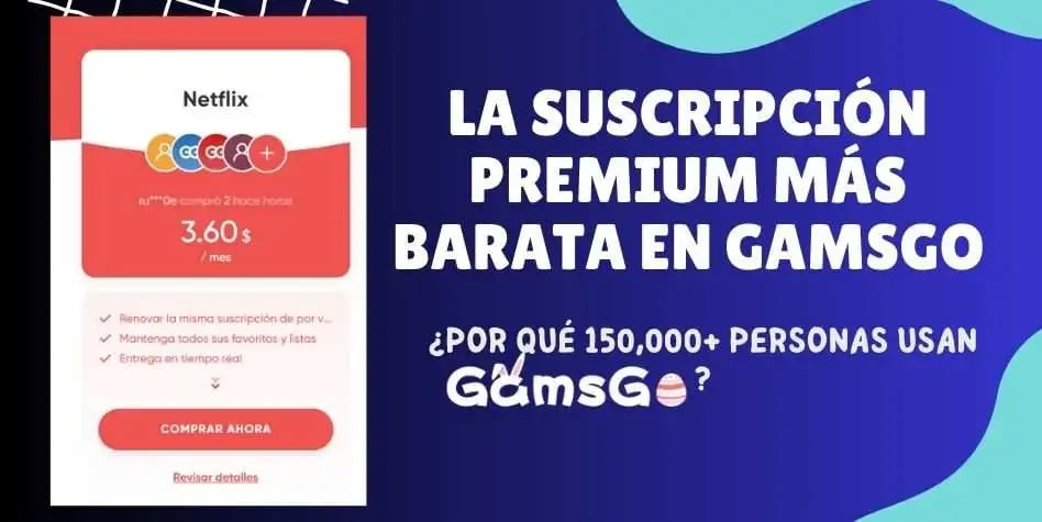 Inicio - Imagen 19 Suscripciones de Streaming Asequibles GamsGo para Netflix, HBO y Disney+