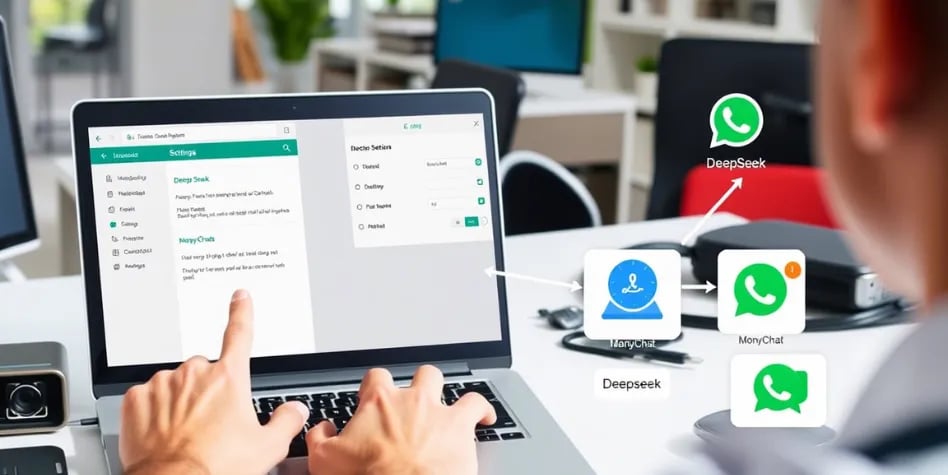 Inicio - Imagen 15 Cómo Conectar DeepSeek a WhatsApp con ManyChat