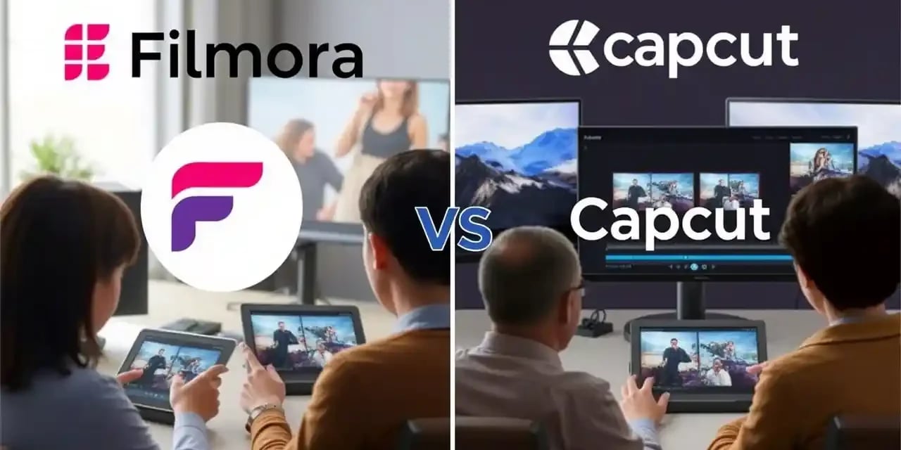 Filmora vs Capcut – ¿Cuál es MEJOR para Editar en 2025?