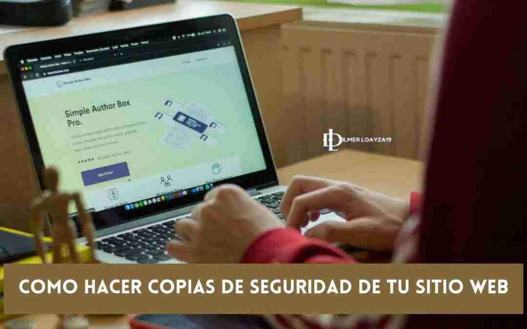 Cómo hacer copias de seguridad en WordPress