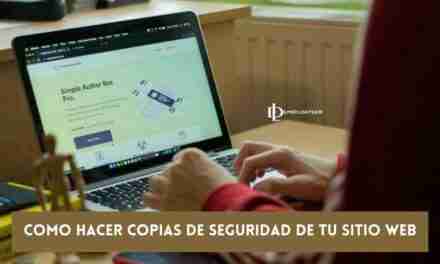 Cómo hacer copias de seguridad en WordPress