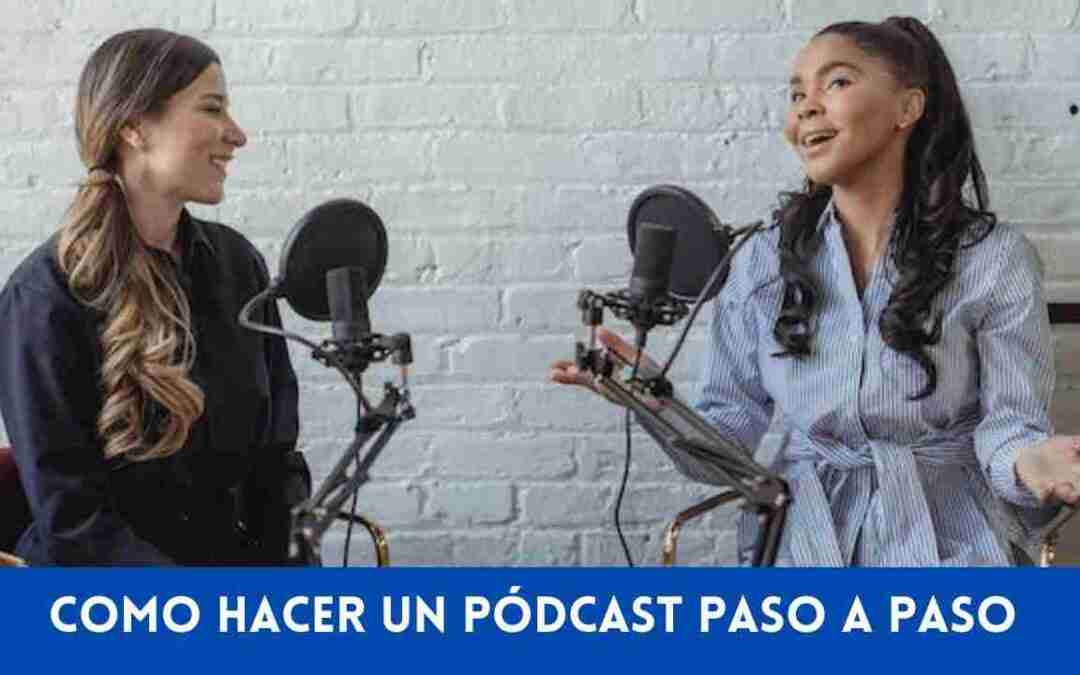 Crea y lanza tu pódcast profesional