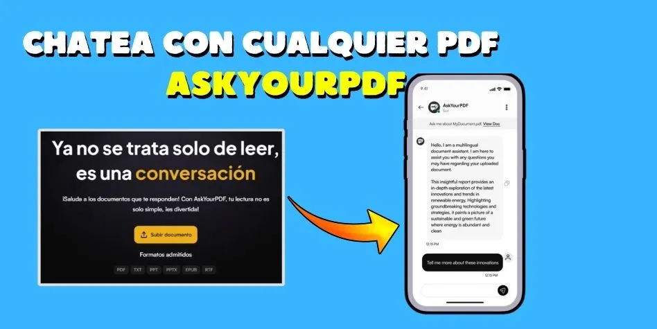 AskYourPDF: la mejor aplicación de chat AI en PDF