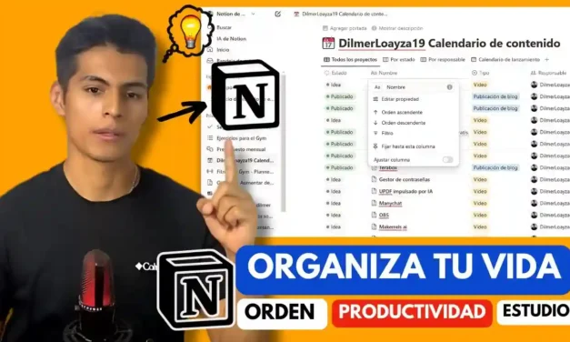 Notion: Organiza tu Vida y Aumenta tu Productividad 2026