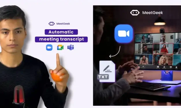 MeetGeek: Graba, transcribe y genera resúmenes de vídeos