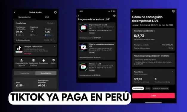 ¡Gana Dinero en TikTok Perú con Videos en Vivos!  (2025)