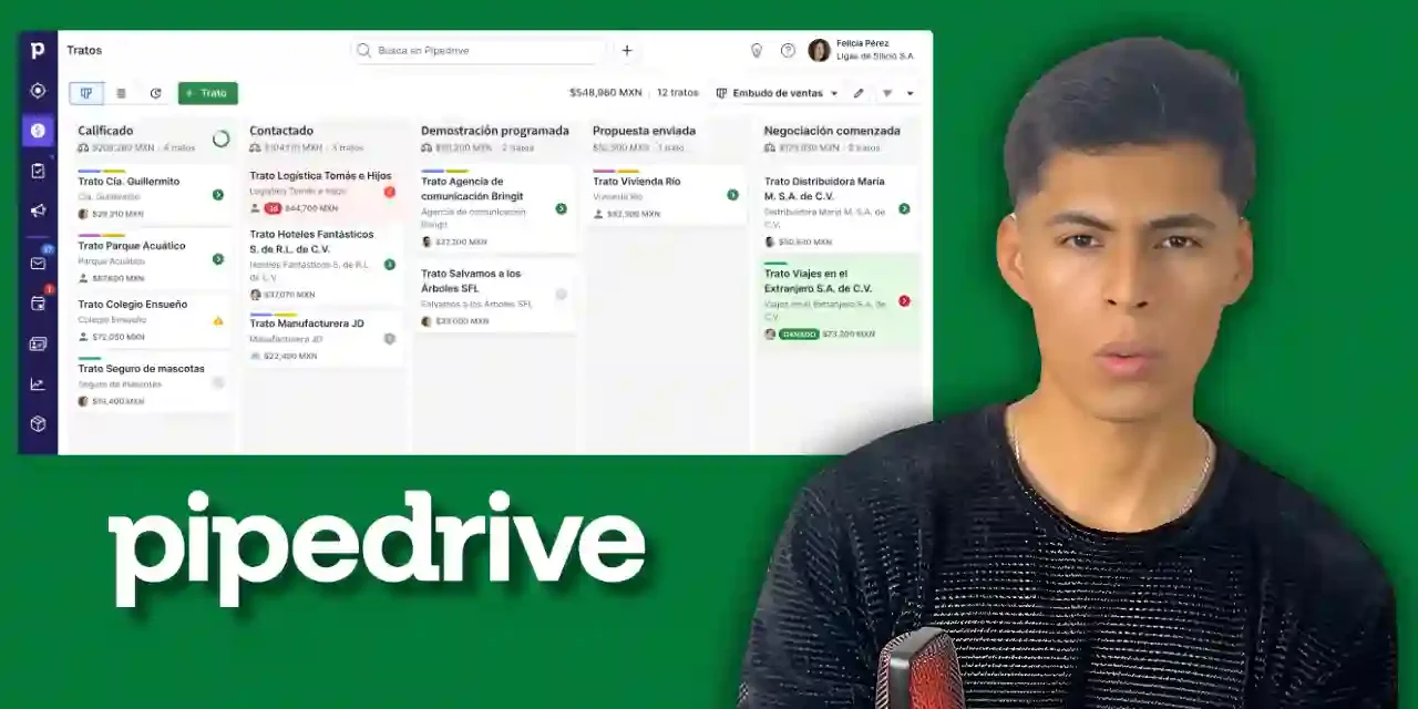 Pipedrive: CRM Ideal para Organizar y Hacer Crecer tu Negocio