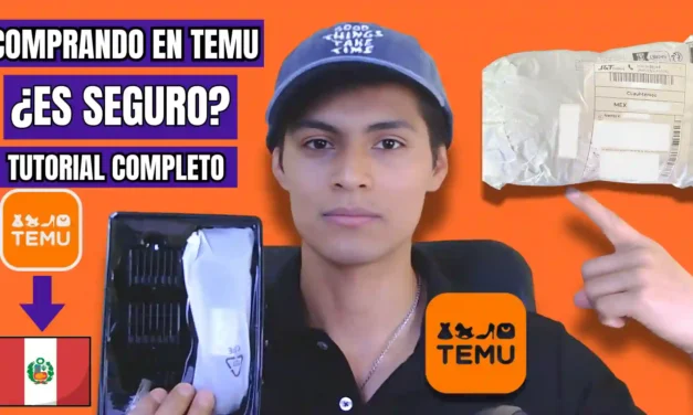 Comprar en TEMU desde Perú: guía completa paso a paso